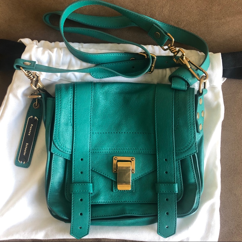 Proenza Schouler PS1 Leather Crossbody Bag - Picture 1 of 6
